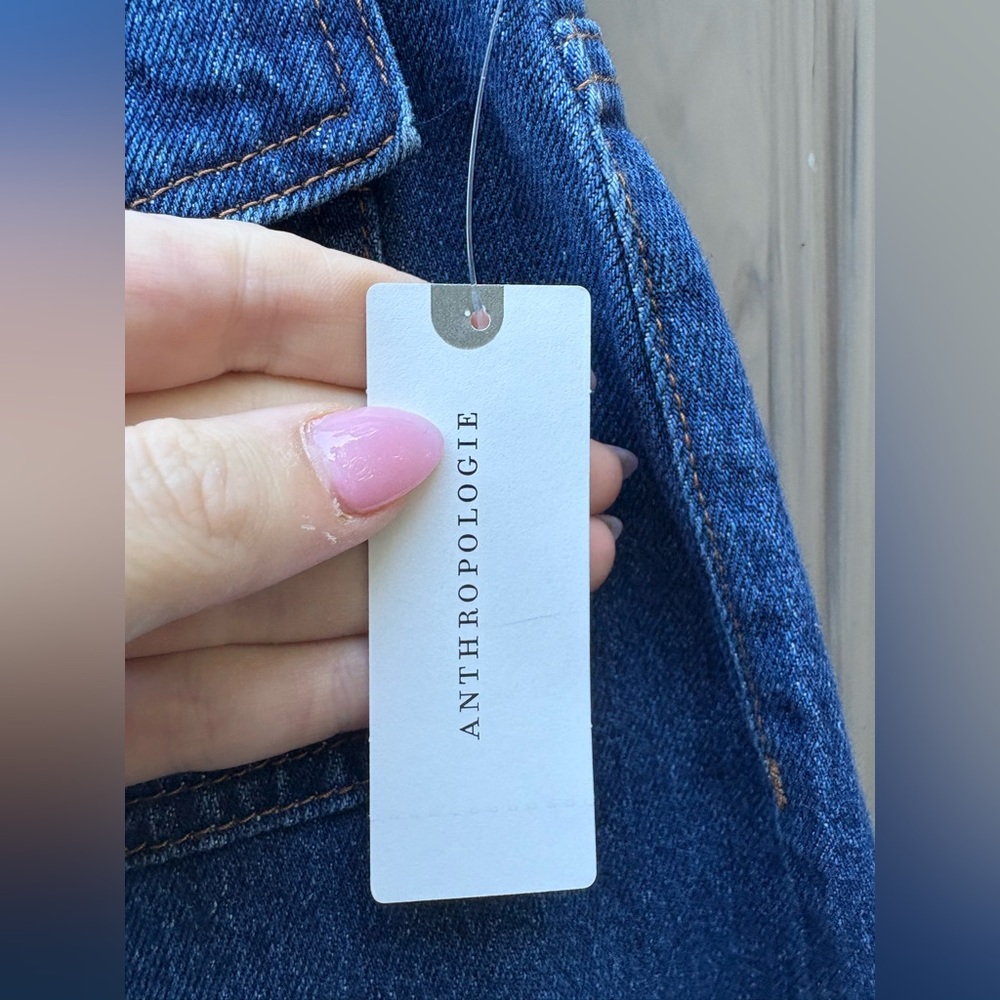7 For All Mankind High Rise Lotta Flared Leg Jeans In Artifact New With Tags! — image 8 of 8